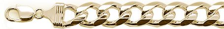 ''400-15MM Yellow Gold Plated Miami Cuban Chain .925 Solid STERLING SILVER Sizes 8-28''''''