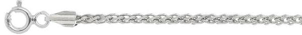 ''030-1.2MM Wheat/Spiga Chain .925 Solid STERLING SILVER Available in 16''''-24'''' inches''