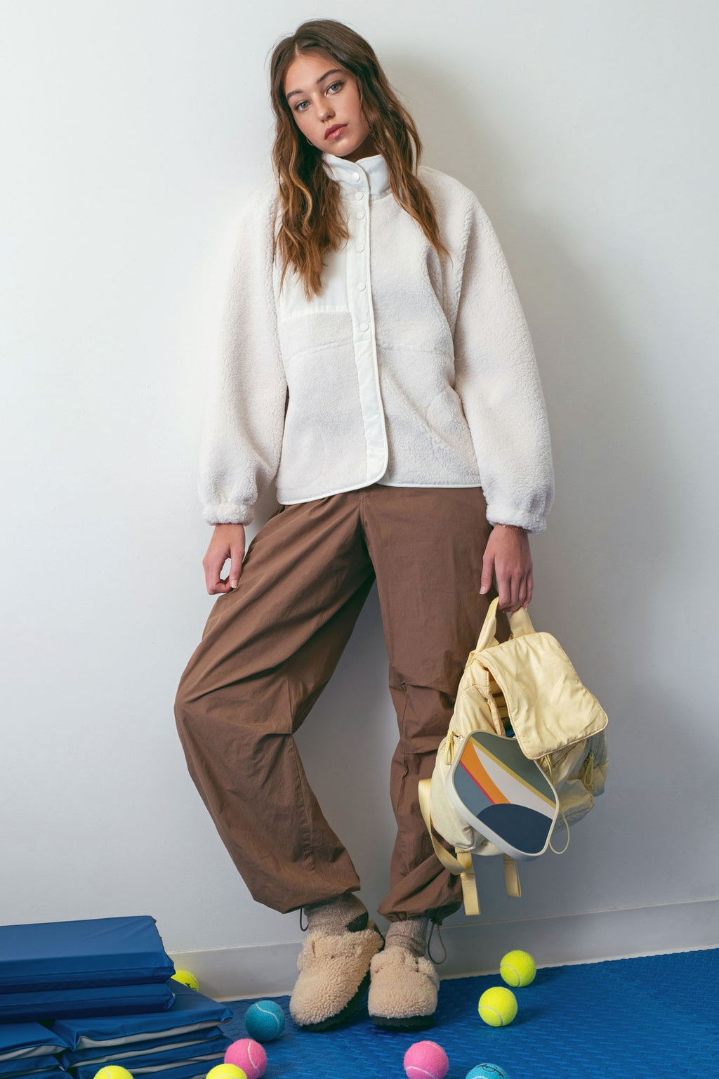 Zenana Snap Button Fleece Jacket – farmtostreetchic