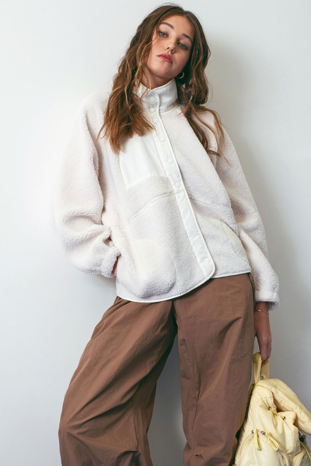 Zenana Snap Button Fleece Jacket – farmtostreetchic