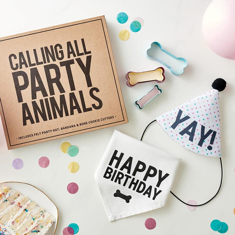 "Party Animal" Pet Birthday Box Set