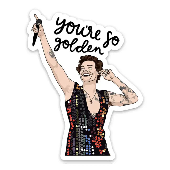 "You're So Golden" Harry Styles Sticker