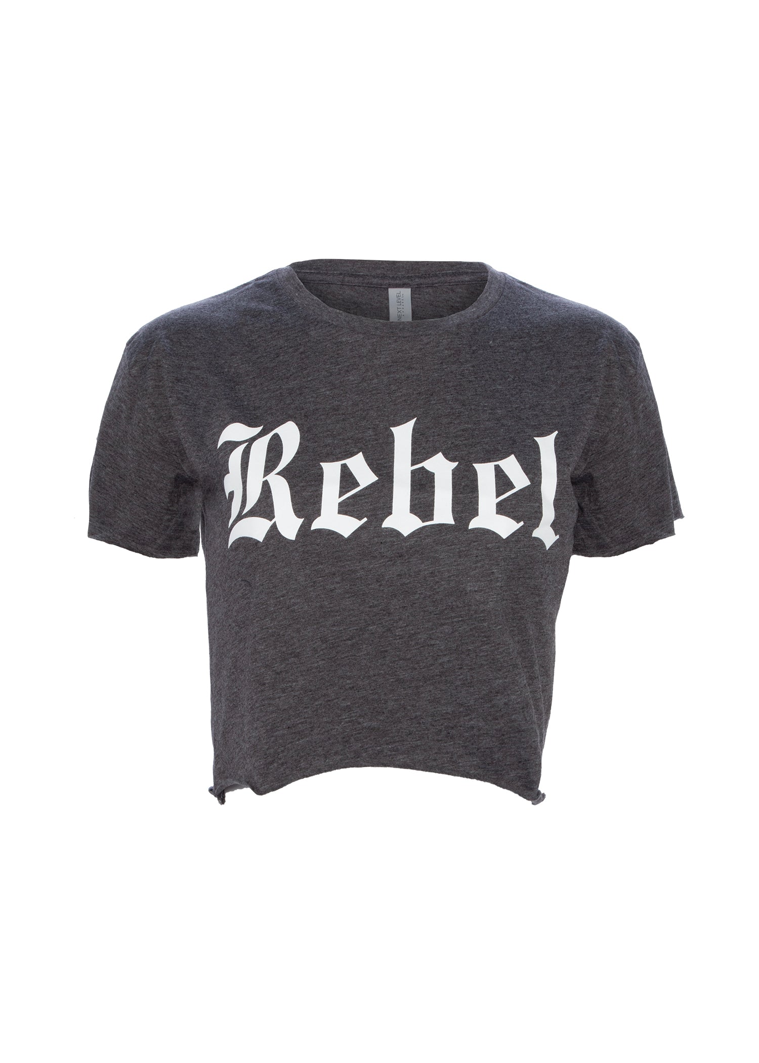 Cropped Rebel T Shirt | Rebel Tee | Rock n Roll Shirt | Punk Shirt ...