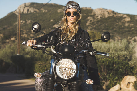 Girl on Motorcycle | motorcycle clothes 