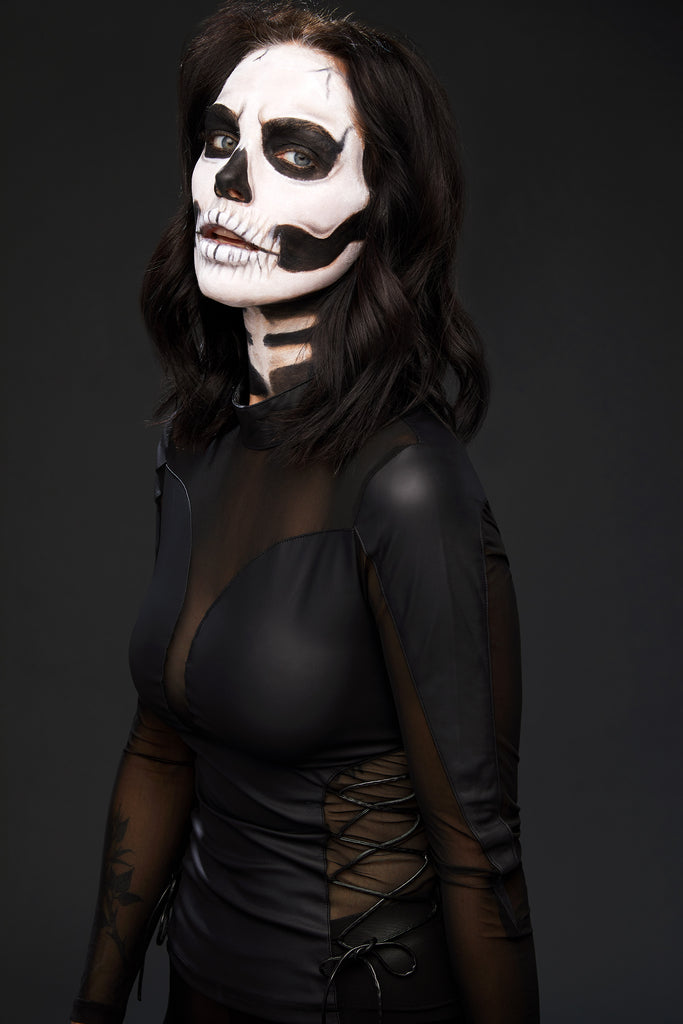 Skull Makeup Halloween idea