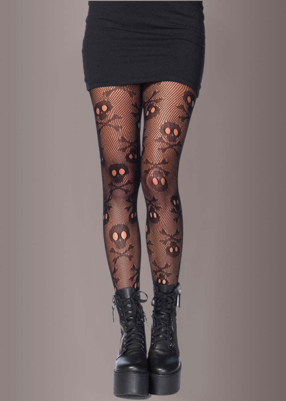 Black Gothic Fishnet Stockings Punk Tights Mesh Skull Print Designer Pirate  Halloween Fancy Party Club Sexy Tights Pantyhose