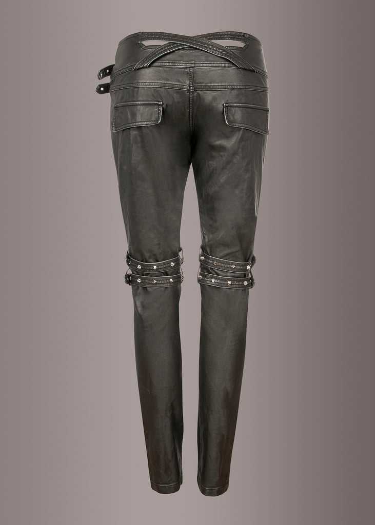Shop Leather Biker Pants with Studs | Stage Wear | Pretty Attitude ...