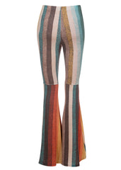 Shop Striped Seventies Flare Pants | Retro Vintage Style Bell Bottoms ...