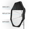 EZ-Setup Foldable Beauty Dish with Grid & Bowens Speedring - 40"