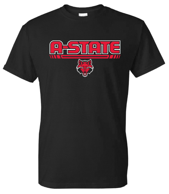 A-State Black T-shirt