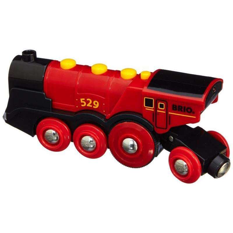 mighty red action locomotive