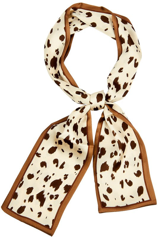 cow print scarf