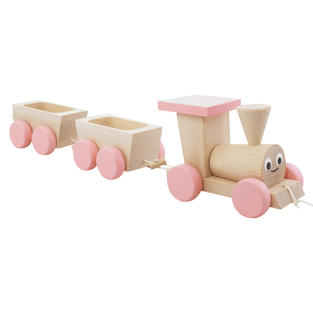 pull along train toy