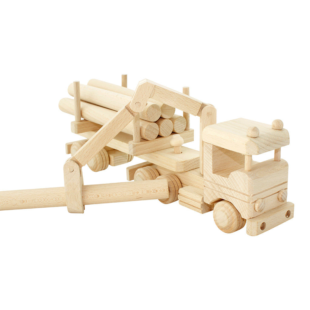 wooden logs toys