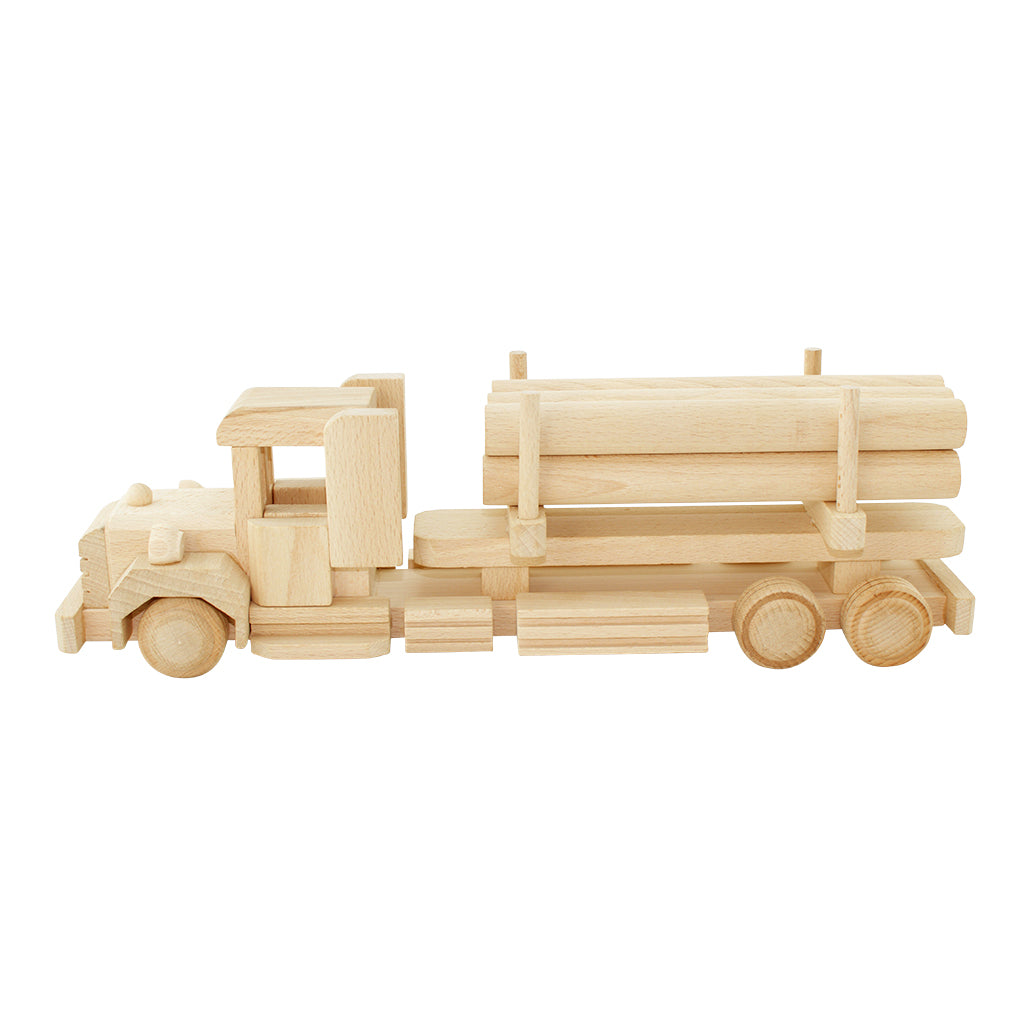 wooden truck