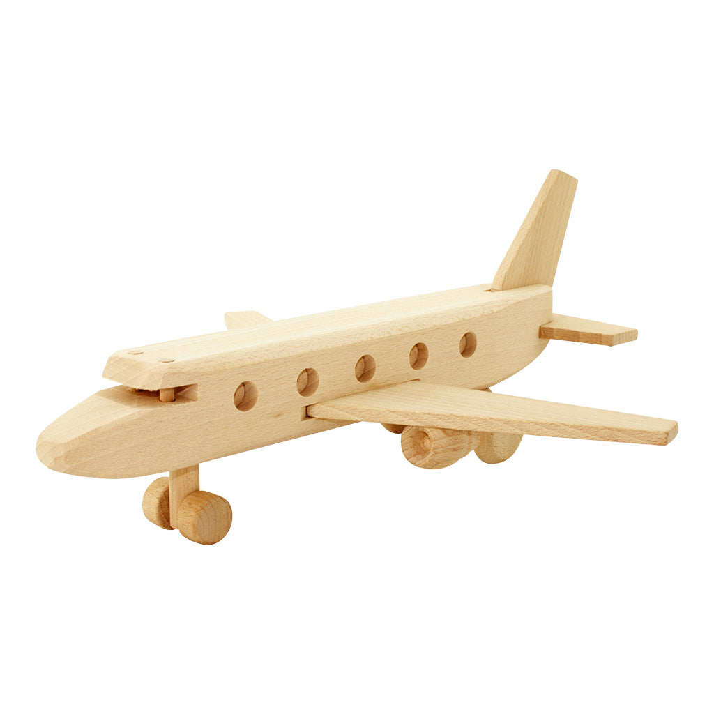 wooden plane toy