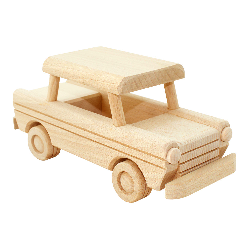 Wooden Vintage Toy Car | Handmade 
