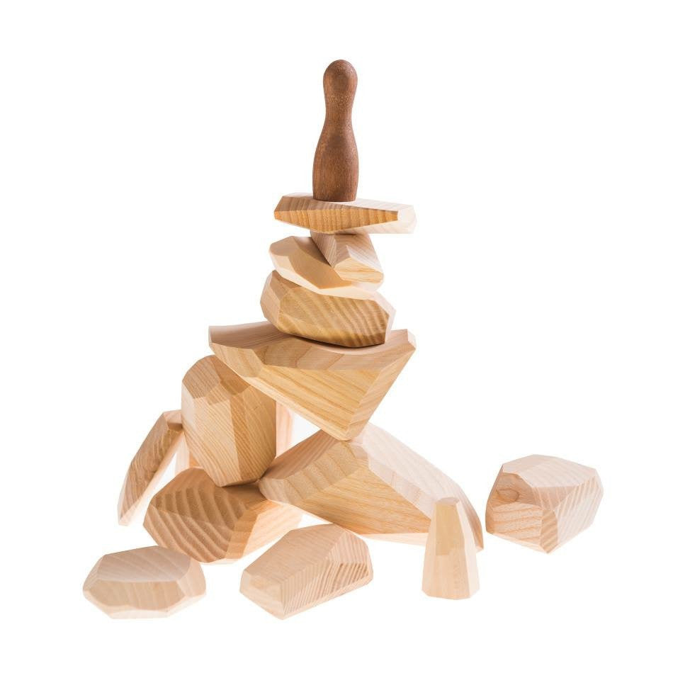 wooden balancing toy