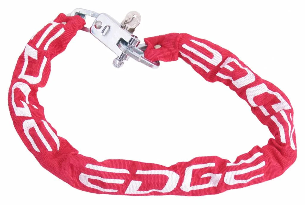 Kettingslot Edge City 70 - ø 7mm x 120cm - Rood