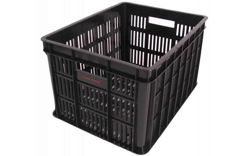 Fietskrat Edge Urban Crate - Medium - Zwart