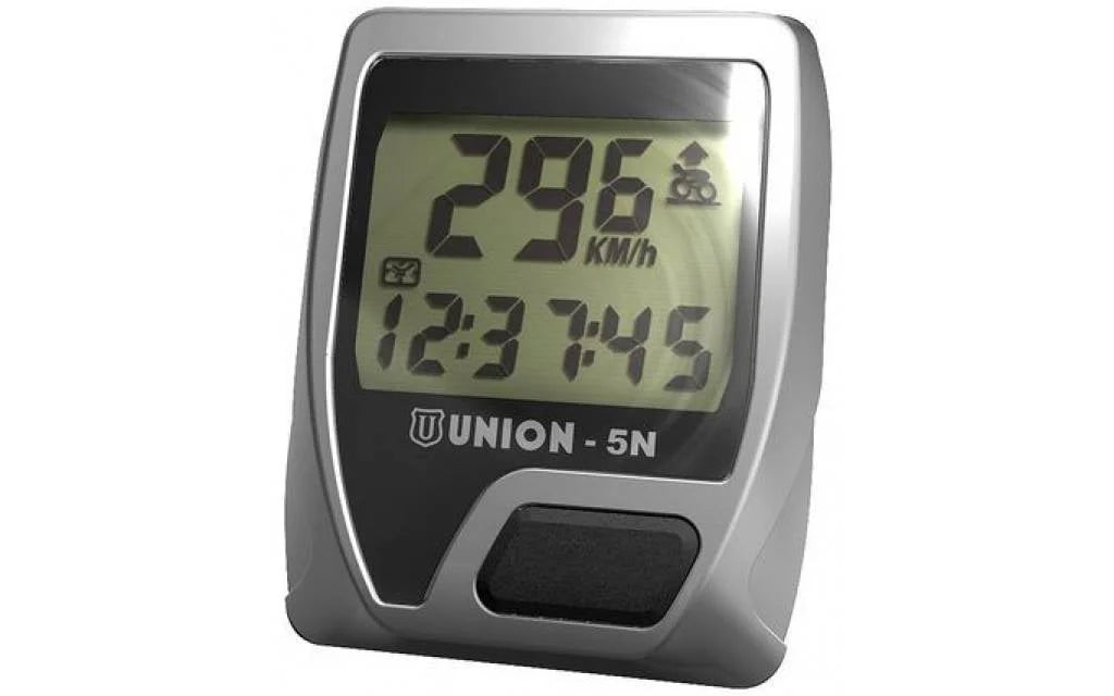 Union Fietscomputer 5N - 5 Functies Union Fietscomputer 5N - 5 Functies