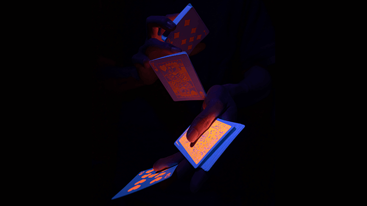 Fluorescent Playing Cards Pumpkin Edition 9792