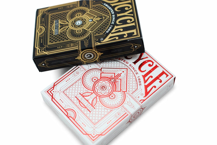 bicycle gentleman playing cards