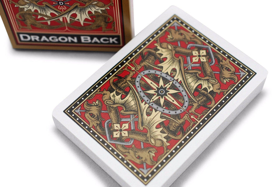 dragon back playing cards