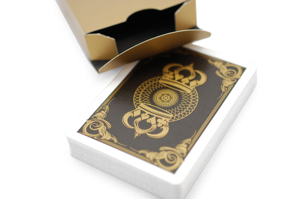 Gold Crown Playing Cards - RarePlayingCards.com