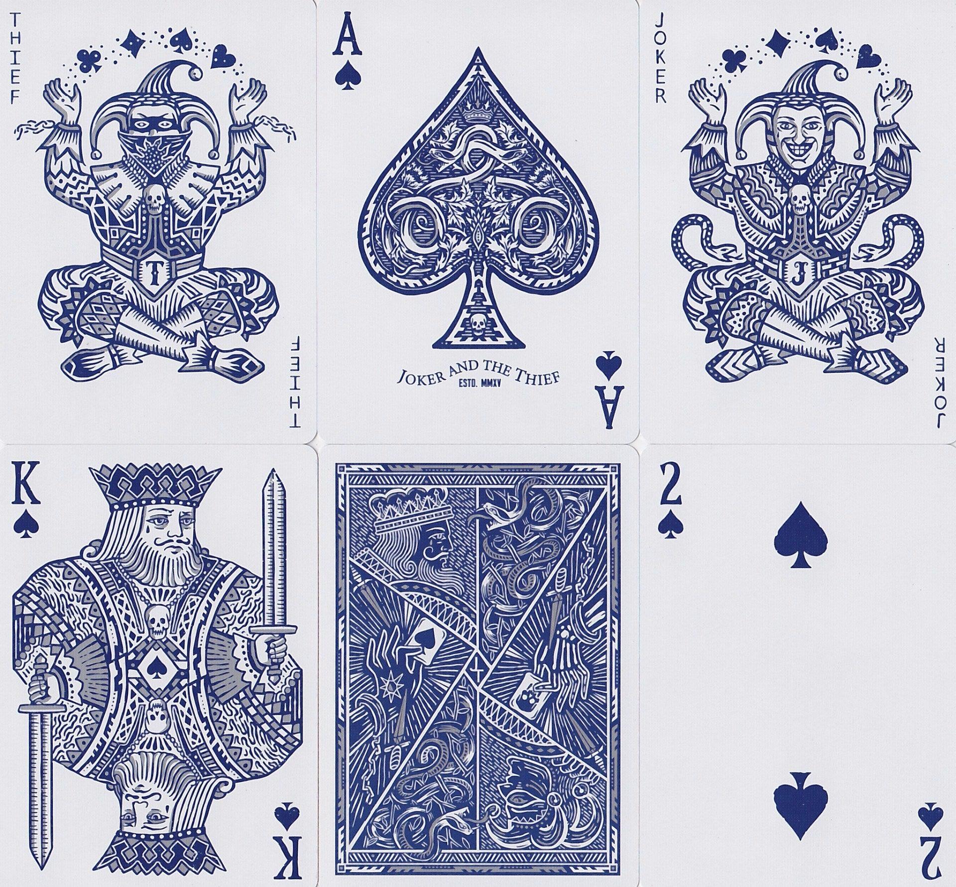 joker and thief playing cards