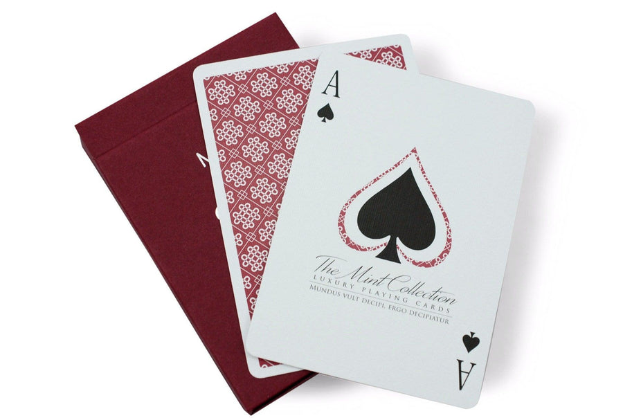 Black Raspberry MINT Playing Cards