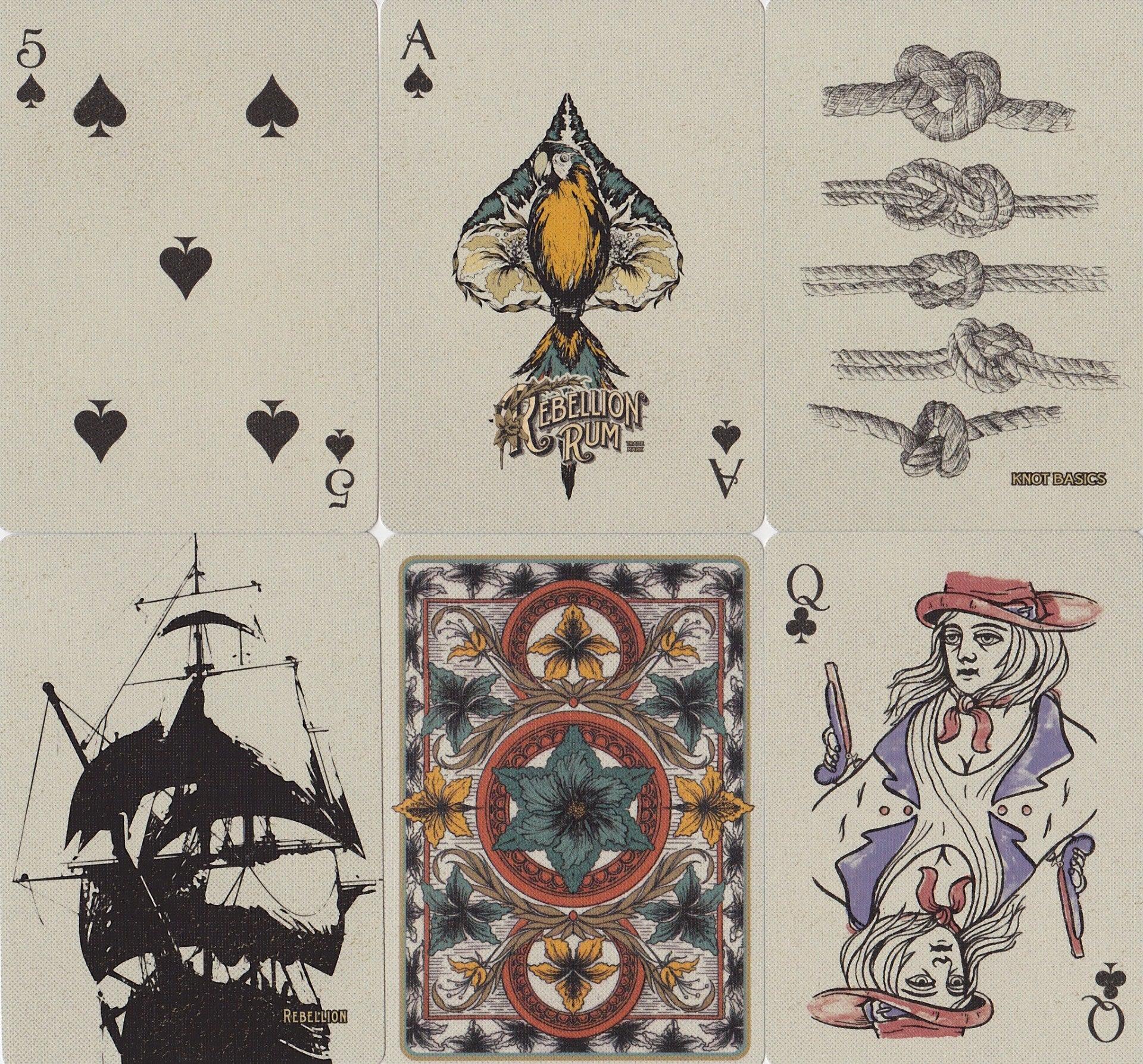 Rebellion Rum Playing Cards – RarePlayingCards.com