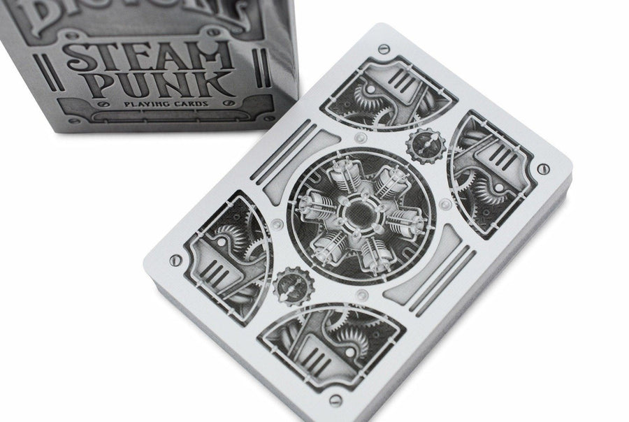 bicycle silver playing cards