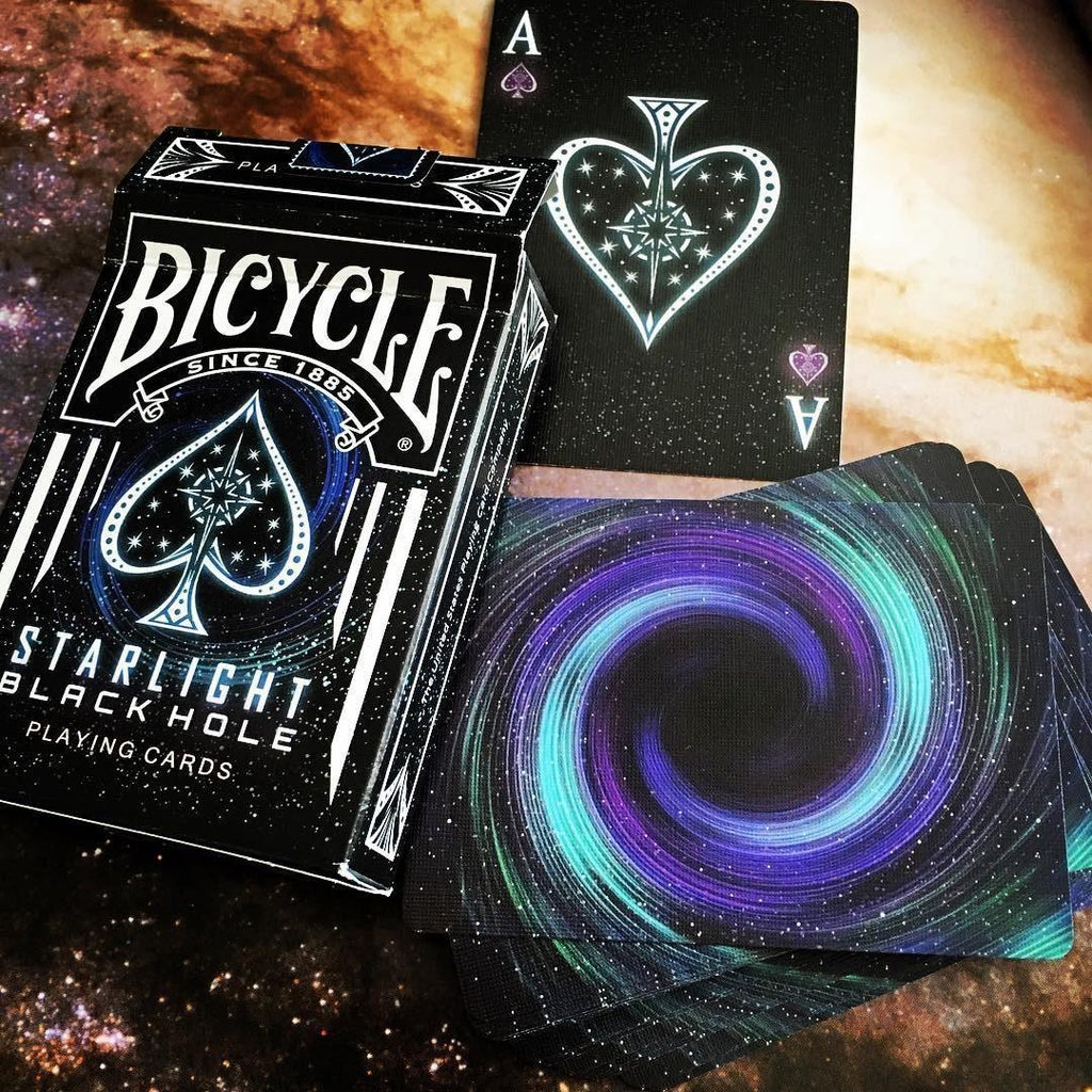 black hole playing cards