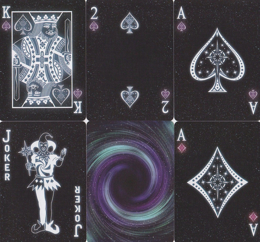 black hole playing cards