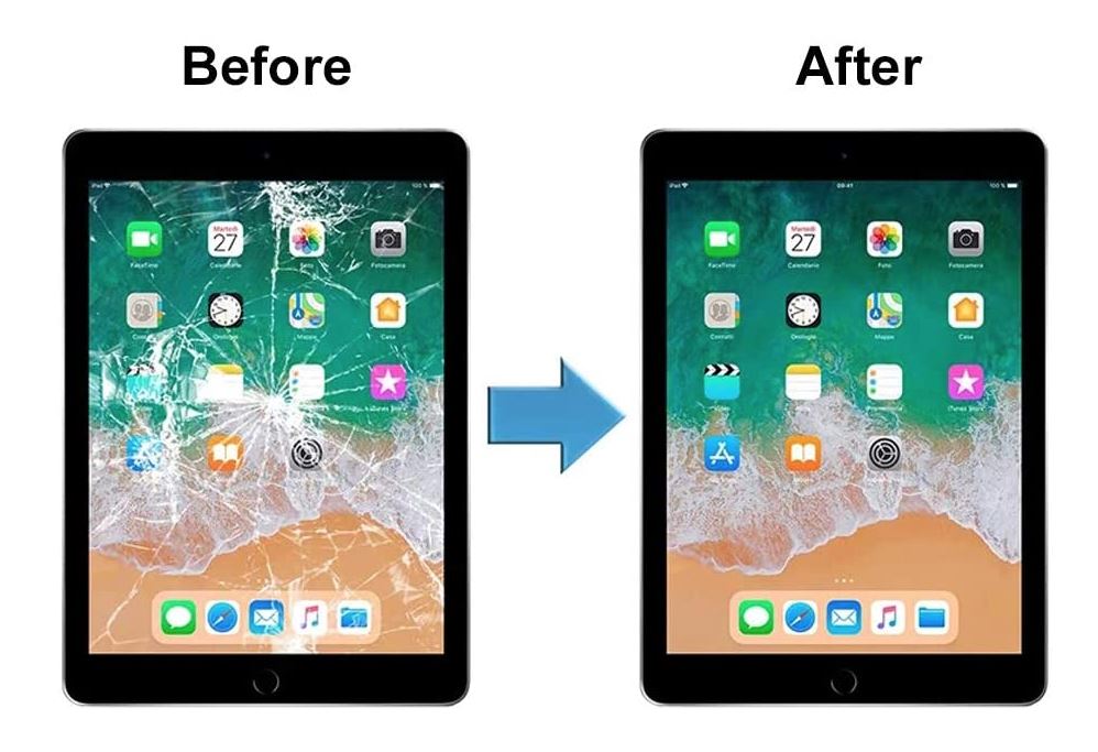 Cracked iPad Screen Repair in the UK