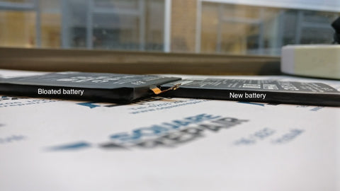 Nexus 5 Bloated Battery vs New battery