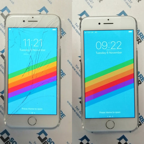 Iphone 7 Broken Screen Repair Replacement Uk Squarerepair