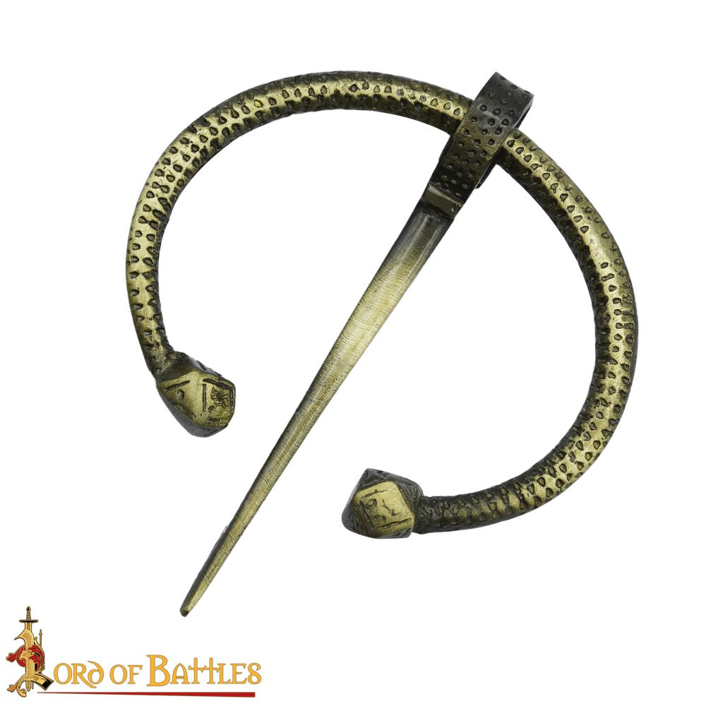 Viking Brass Fibula Brooch Anglo Saxon | Make Your Own Medieval