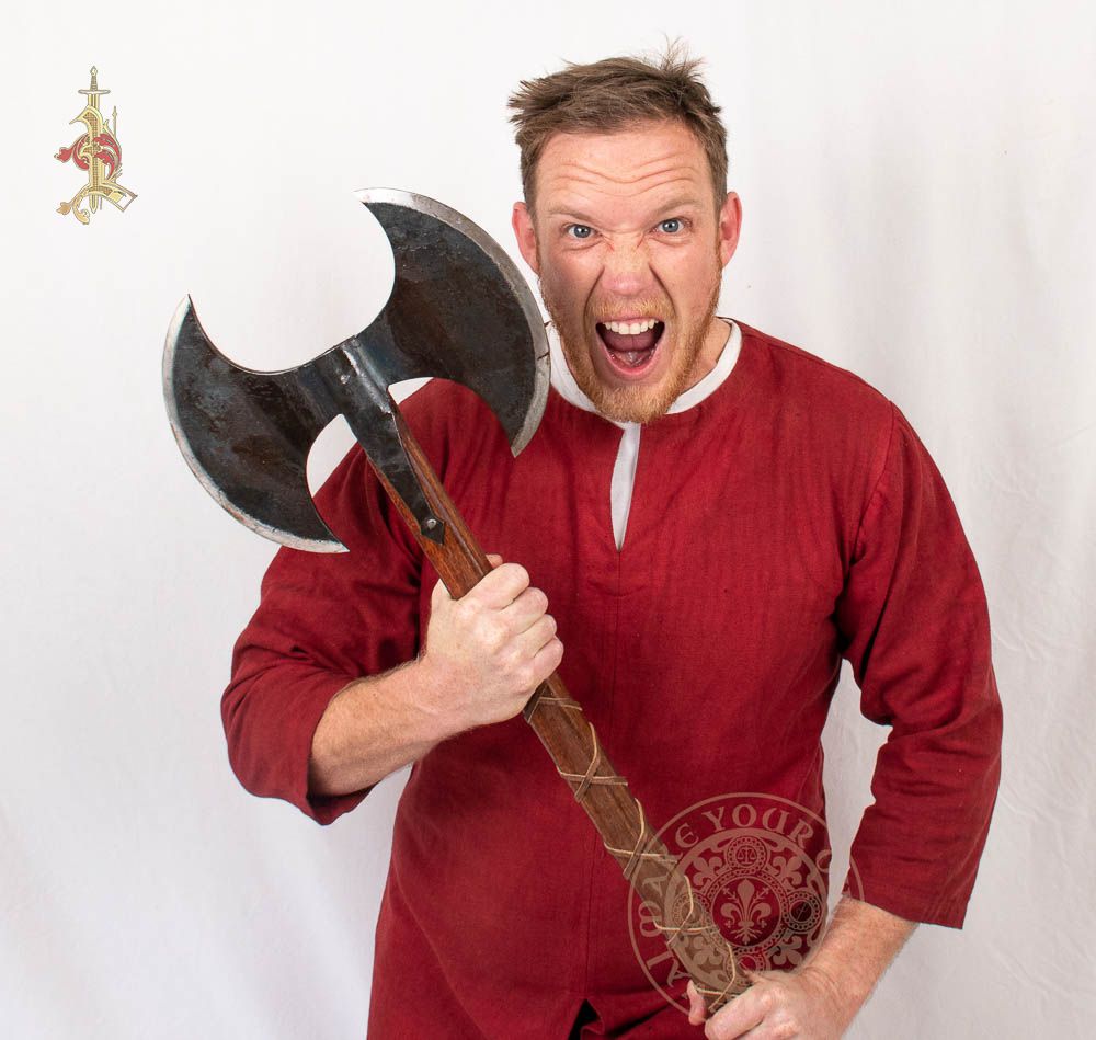 Double Sided Fantasy Viking Battle Axe Make Your Own Medieval