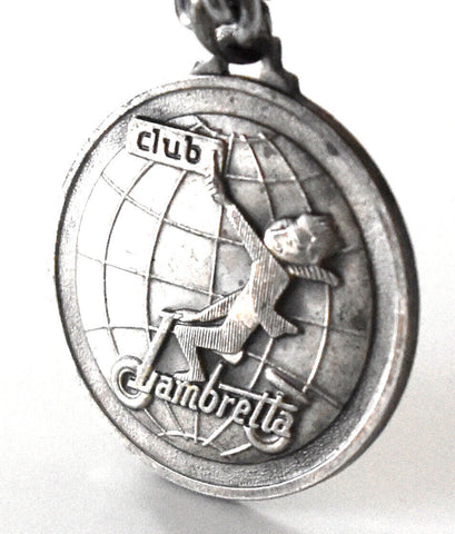 Lambretta Medal Rare Vintage Pendant Southend on Sea Scooter Memorial Rally 1966