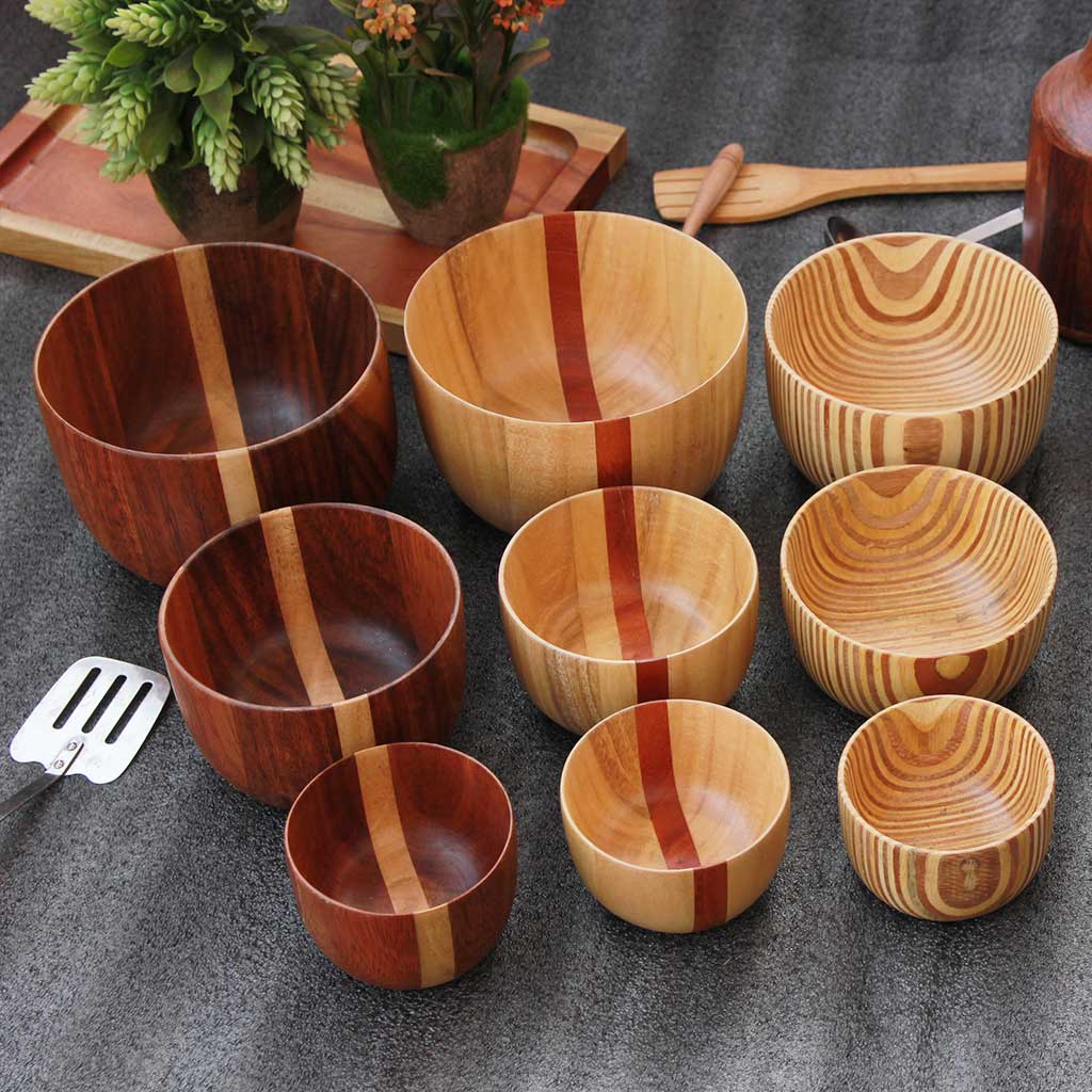 Wooden Bowls Handmade Decorative Bowls For Serving Food Soup Bowls   Wooden Bowls Set Of 9 Woodgeekstore 1800x.progressive 