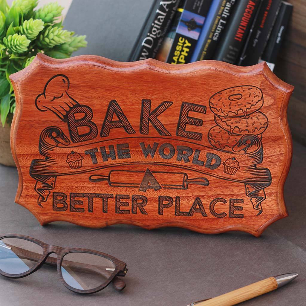 Unique Wood Sign - Wooden Plaques - Wood Carved Signs - Rustic Wood Signs - Woodgeek - Woodgeekstore