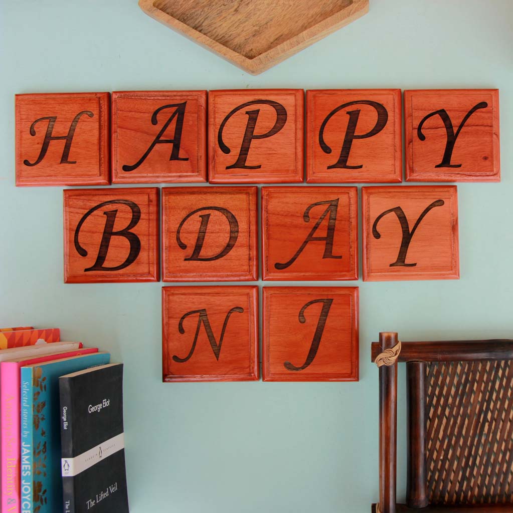 Personalised Happy Birthday Wooden Crossword Blocks. Birthday Gifts For Men. Birthday Gifts For Men. Birthday Gifts For Him. Looking For Birthday Gift Ideas For Boyfriend? This Is Birthday Gift For Boyfriend. These Scrabble Tiles Make The Best Birthday Gifts For Men. This Makes Unique Birthday Gifts For Him.
