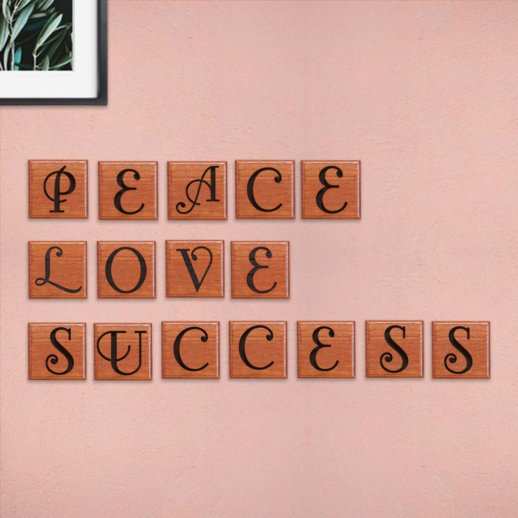 Customized Wooden Crossword Puzzles. These Wooden Letter Tiles Are A Perfect Way To Convey Onam Wishes And Onam Greetings To Loved Ones. Shop More Room Decor As Onam Gifts From The Woodgeek Store.