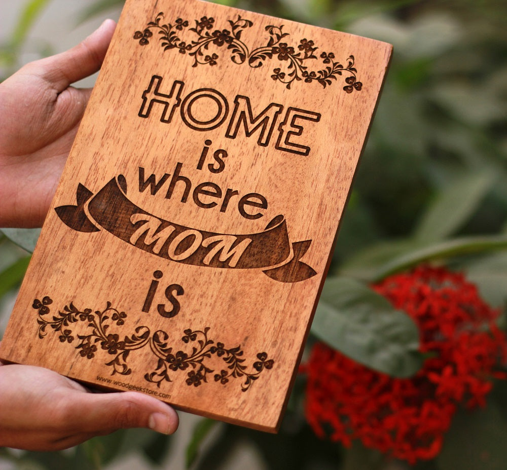 Wooden Sign for Mom - Best Gifts for Mothers by Woodgeek Store