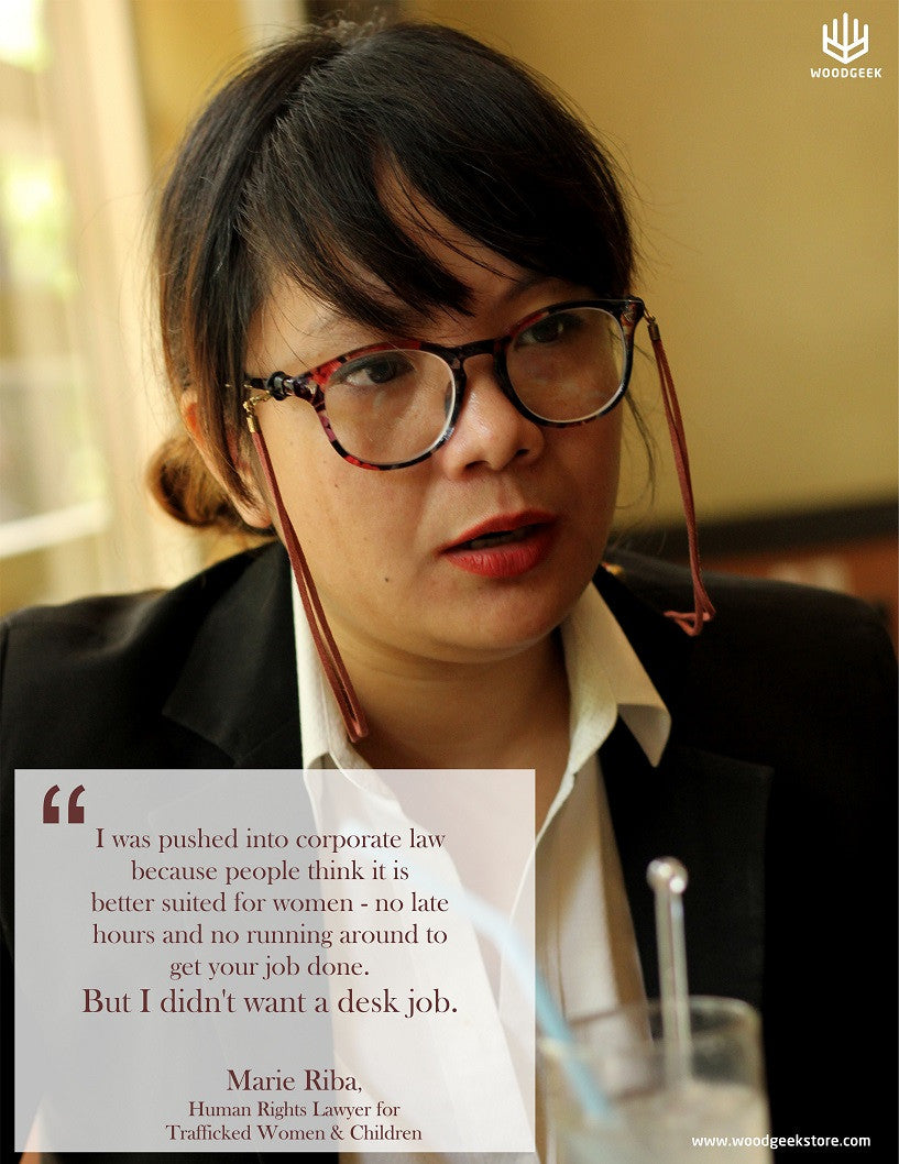 "For a first generation lawyer, things don't come easy especially if you're a woman in a male dominated profession. I was pushed into corporate law because people think it is better suited for women - no late hours and no running around to get your job done. But I didn't want a desk job."