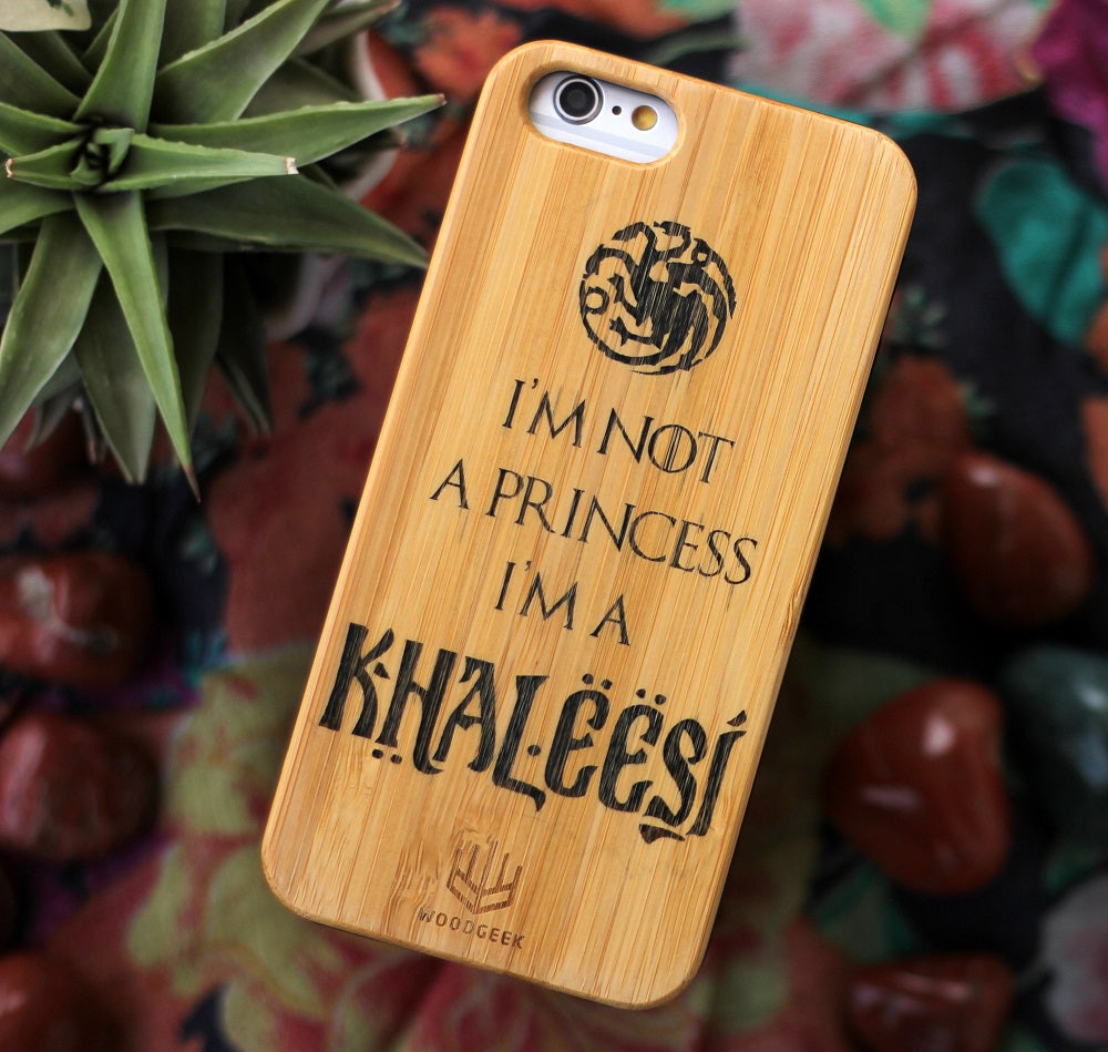 Khaleesi Phone case - game of thrones gifts - game of thrones - gifts for him - game of thrones gift ideas - game of thrones gifts for her - Birthday gifts - Birthday gift ideas for Friends - Woodgeek Store