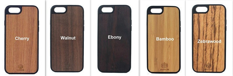 Choose type of wood for wooden phonecase - Wodgeek Store