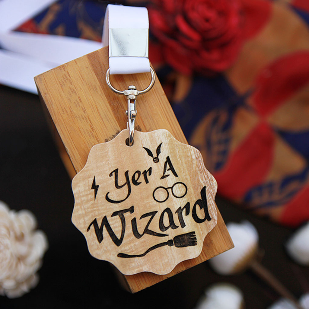 Yer A Wizard Wooden Medal. Harry Potter Medals Custom Engraved For Potterheads. The Best Personalized Harry Potter Gift. These Medal Awards Are Perfect Gifts For Harry Potter Fans.